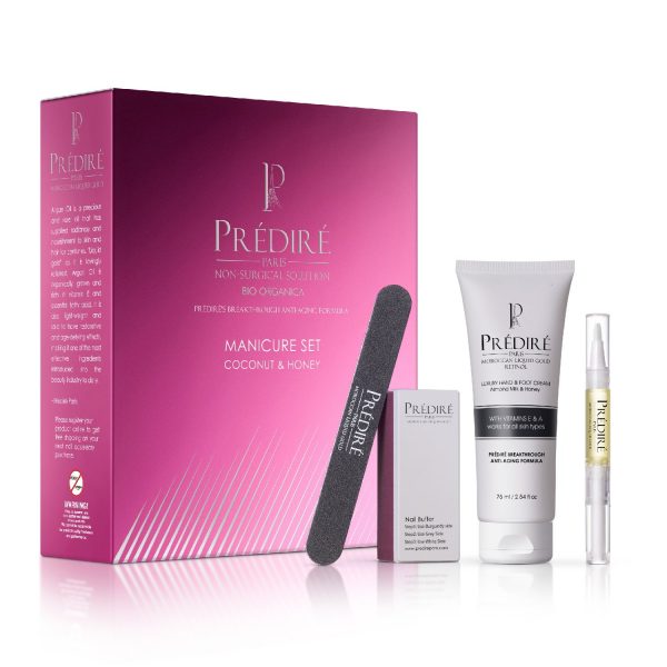 Coconut and Honey 4-Piece Luxury Manicure Set