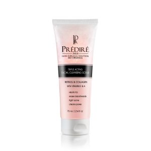 Triple Acting Facial Cleansing Scrub Powered by Bio Organica Collagen Technology