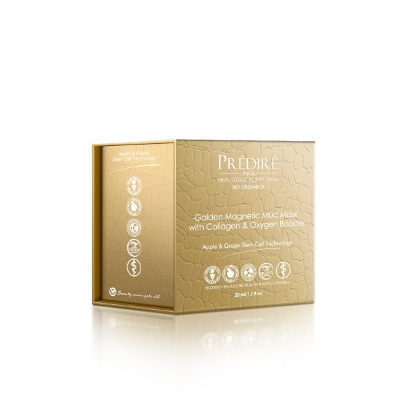 Golden Magnetic Mud Mask Rich Collagen & Oxygen Booster, 50ml - Image 6