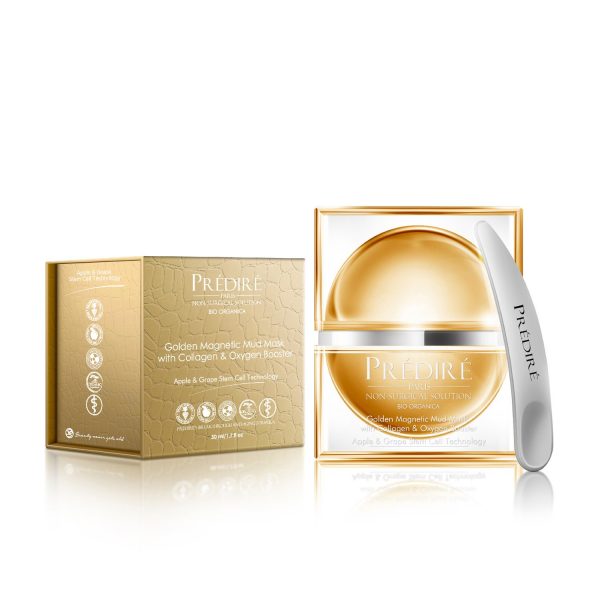 Golden Magnetic Mud Mask Rich Collagen & Oxygen Booster, 50ml