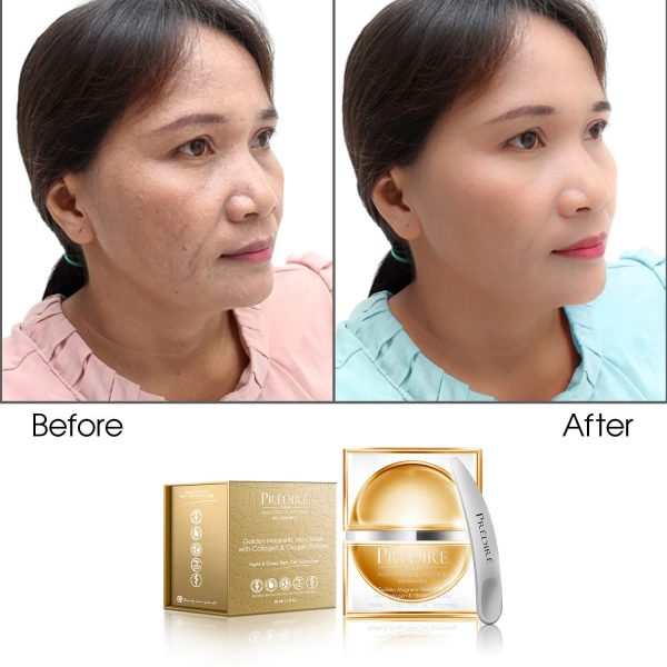 Golden Magnetic Mud Mask Rich Collagen & Oxygen Booster, 50ml - Image 2